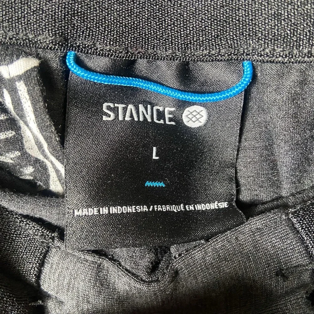 Stance ButterBlend Jogger Mens Large Gray Fleece Lounge Elastic Waist Pant - Picture 3 of 9